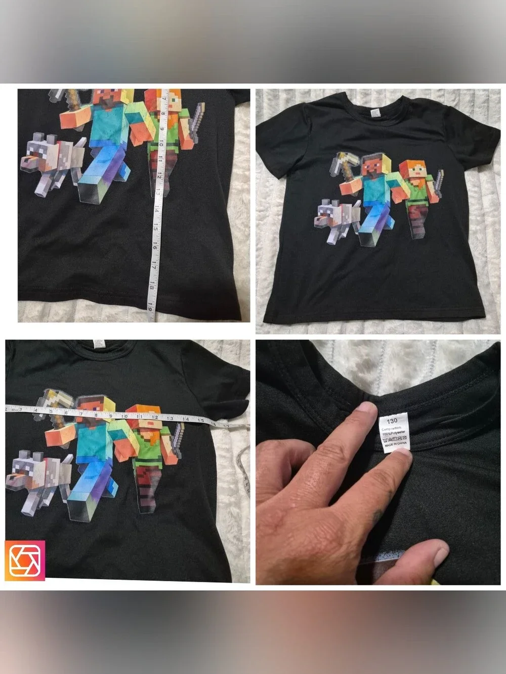 Boy's Summer Lot (9 items) Graphic Tees & Shorts
